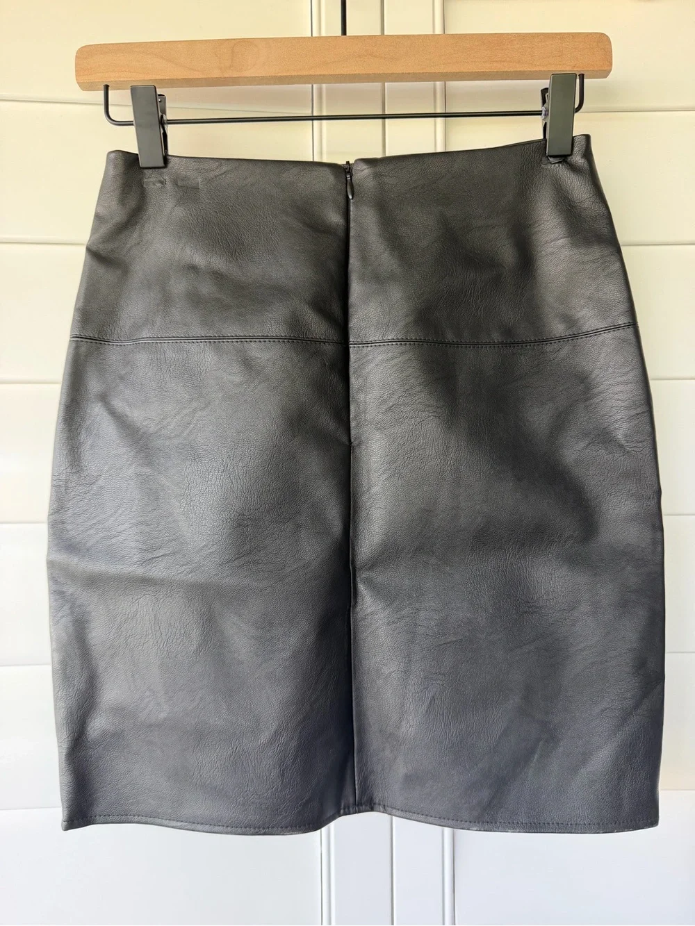 Missguided Mini Faux Leather Skirt in Black